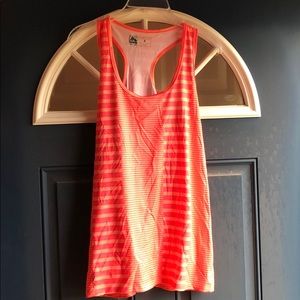 Large RBX pink/orange sports tank top
